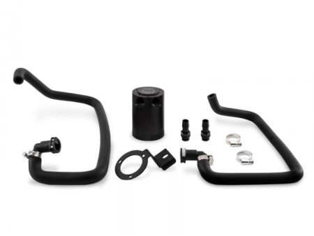 Ford Mustang EcoBoost Baffled Oil Catch Can, PCV Side, 2015+ Black on Sale