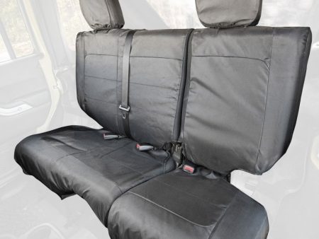 Rugged Ridge Ballistic Seat Cvr Rear Black 840D 07-10 JK 4Dr Online now