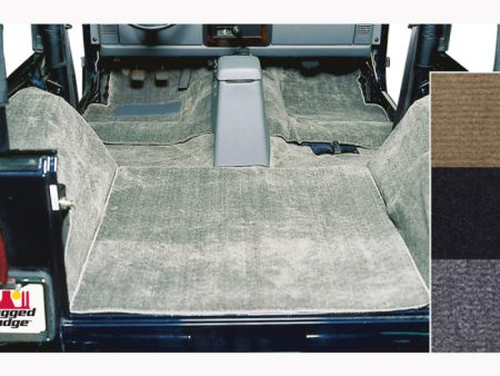 Rugged Ridge Deluxe Carpet Kit Gray 76-95 Jeep CJ   Jeep Wrangler Models Online