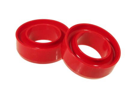 Prothane 02-04 Dodge Ram 2wd Front Coil Spring 2in Lift Spacer - Red Fashion