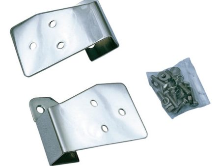 Rugged Ridge 03-06 Jeep Wrangler TJ LJ Stainless Steel Mirror Relocation Brackets For Sale