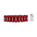 Mishimoto Aluminum Locking Lug Nuts, M12 x 1.5, Red Online Sale