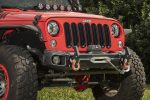 Rugged Ridge 07-18 Jeep Wrangler JK Arcus Front Bumper Set w Tray & Hooks Online Hot Sale