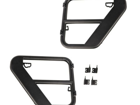 Rugged Ridge Fortis Tube Doors Rear 07-18 Jeep Wrangler JK 4-Dr Online Sale