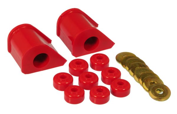 Prothane 86-95 Ford Taurus Rear Sway Bar Bushings - 1in - Red For Discount