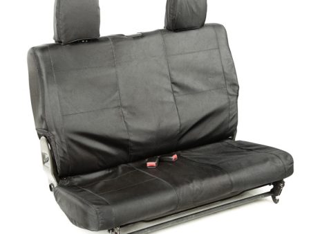 Rugged Ridge Ballistic Seat Cvr Rear Black 840D 07-10 JK 2Dr Hot on Sale