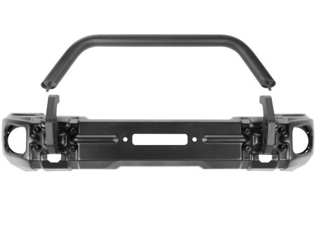 Rugged Ridge 18-20 Jeep Wrangler JL JT Arcus Front Bumper Set w  Overrider Online now