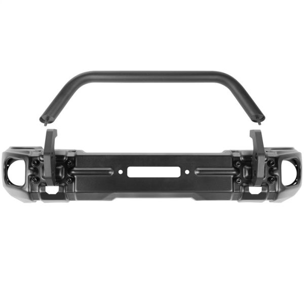 Rugged Ridge 18-20 Jeep Wrangler JL JT Arcus Front Bumper Set w  Overrider Online now