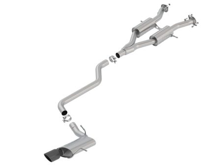 2014-2020 Jeep Grand Cherokee Cat-Back Exhaust System S-Type Part # 140748BC Supply