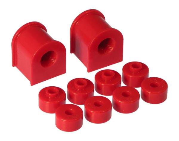 Prothane 89-94 Nissan 240SX Rear Sway Bar Bushings - 17mm - Red on Sale