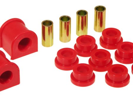 Prothane 99-01 Dodge Dakota 2 4wd Rear Sway Bar Bushings - 22mm - Red Fashion