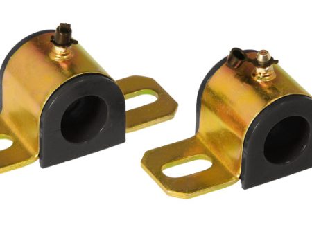 Prothane Universal Greasable Sway Bar Bushings - 1in - Type B Bracket - Black Online Hot Sale