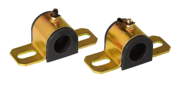 Prothane Universal Greasable Sway Bar Bushings - 1in - Type B Bracket - Black Online Hot Sale