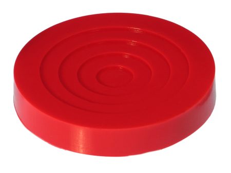 Prothane Universal Jack Pad 5in Diameter Model - Red on Sale