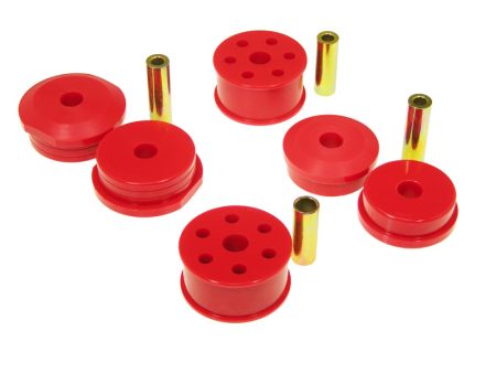 Prothane 00-05 Mitsubishi Eclipse V6 4 Mount Kit - Red Online Sale