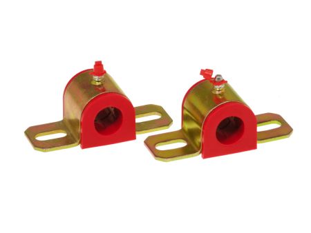 Prothane Universal Greasable Sway Bar Bushings - 15 16in - Type B Bracket - Red Online Hot Sale