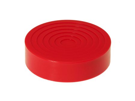 Prothane Universal Jack Pad 7.25in Diameter Model - Red Sale