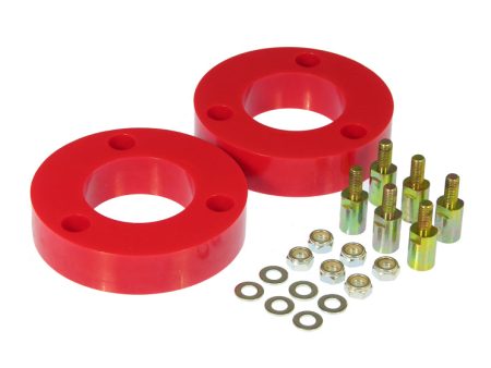 Prothane 04-08 Nissan Titan Front Coil Spring 2in Lift Spacer - Red Online Sale