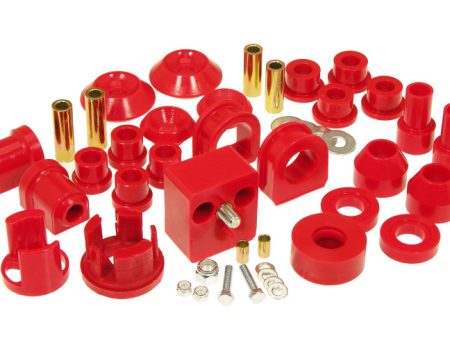 Prothane 75-84 VW Rabbit   Golf   Jetta Total Kit - Red For Discount