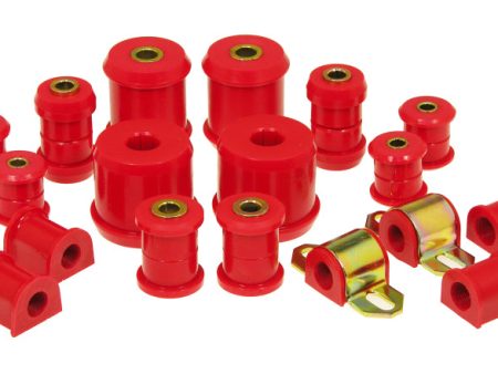 Prothane 00-05 Mitsubishi Eclipse Total Kit - Red For Discount