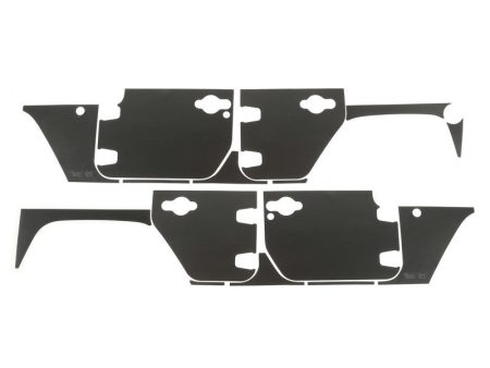 Rugged Ridge Magnetic Protection Panel kit 4-Dr07-18 Jeep Wrangler For Sale