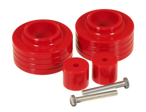 Prothane Jeep TJ 1in Lift Coil Spring Isolator - Red Cheap