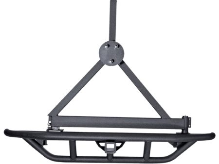 Rugged Ridge RRC Tire Carrier Black 87-06 Jeep Wrangler Fashion