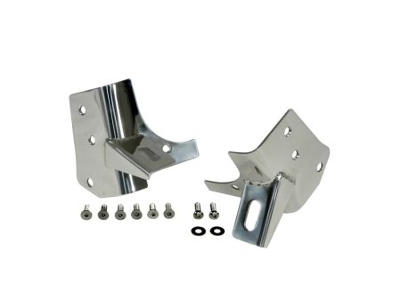 Rugged Ridge 97-06 Jeep Wrangler Stainless Steel Windshield Light Brackets Online Sale