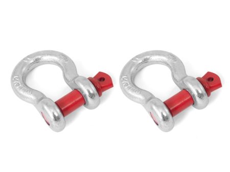 Rugged Ridge 7 8in D-Shackle Set Online now