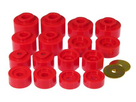 Prothane 01-05 Ford Explorer Sport Track Cab Mounts - Red Supply