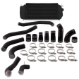 Ford F-150 3.5L EcoBoost Intercooler Kit, 2017+, Black Intercooler and Wrinkle Black Pipes Cheap