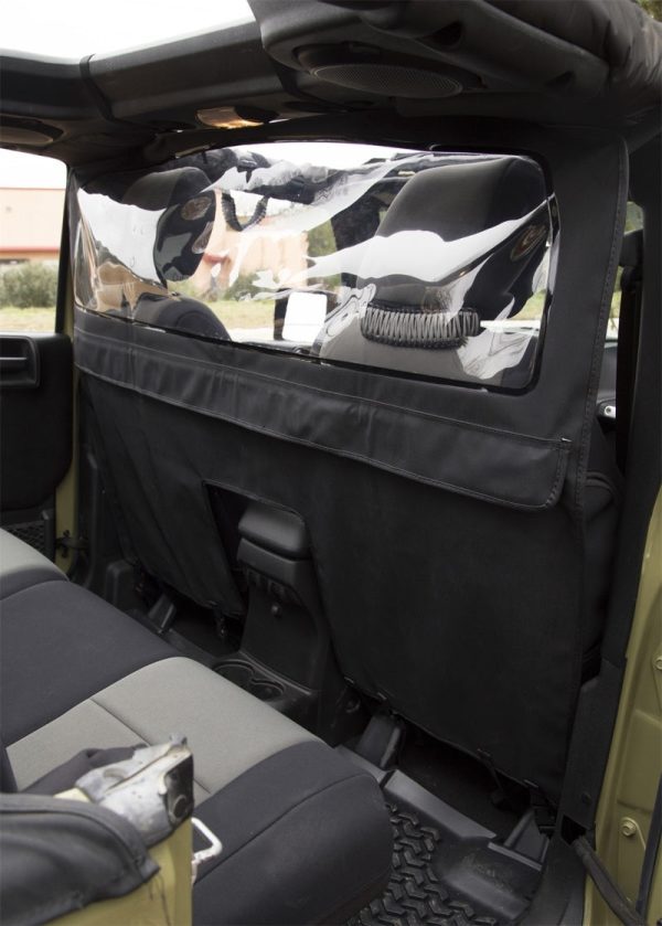 Rugged Ridge Windbreaker 07-18 Jeep Wrangler JKU 4 Door For Discount