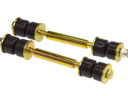 Prothane Universal End Link Set - 4 1 2in Mounting Length - Black Online Sale