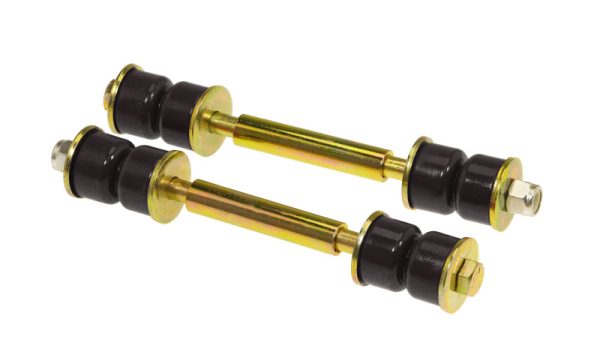 Prothane Universal End Link Set - 4 1 2in Mounting Length - Black Online Sale