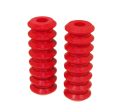 Prothane Universal Coil Spring Inserts - 10.5in High - Red Online now