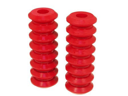 Prothane Universal Coil Spring Inserts - 10.5in High - Red Online now