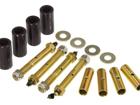 Prothane 55-75 Jeep CJ5 7 Front & Rear Main Spring Eye Bushings - Black Online Hot Sale