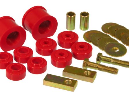 Prothane 76-89 Chrysler Front Sway Bar Bushings - 1 1 16in - Red Online Hot Sale